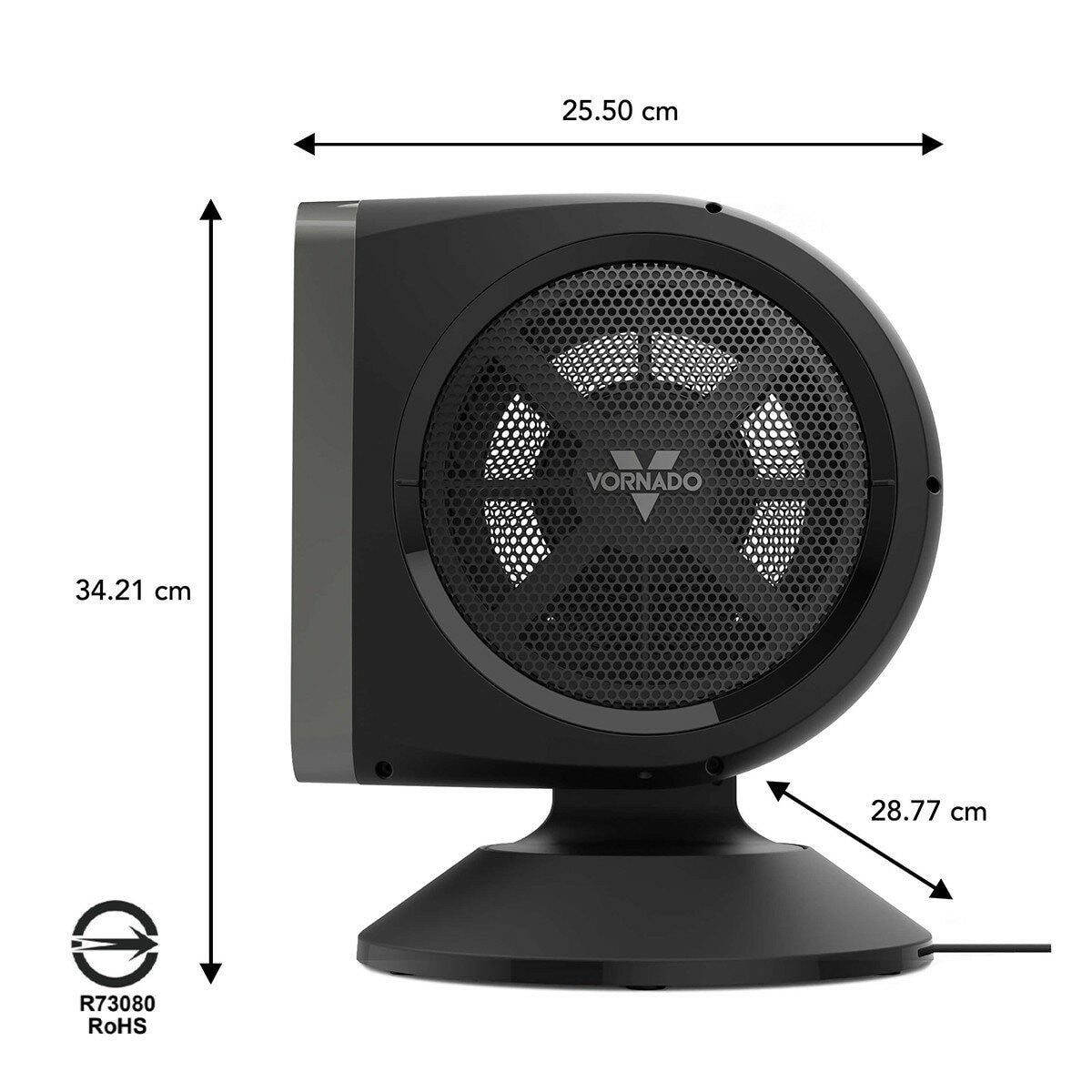 Vornado 渦流空氣循環扇 STRATA 8 OMNI-TW 黑 Vornado 渦流空氣循環扇 STRATA 8 OMNI-TW 黑