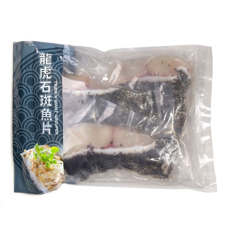 冷凍龍虎石斑魚片 1公斤