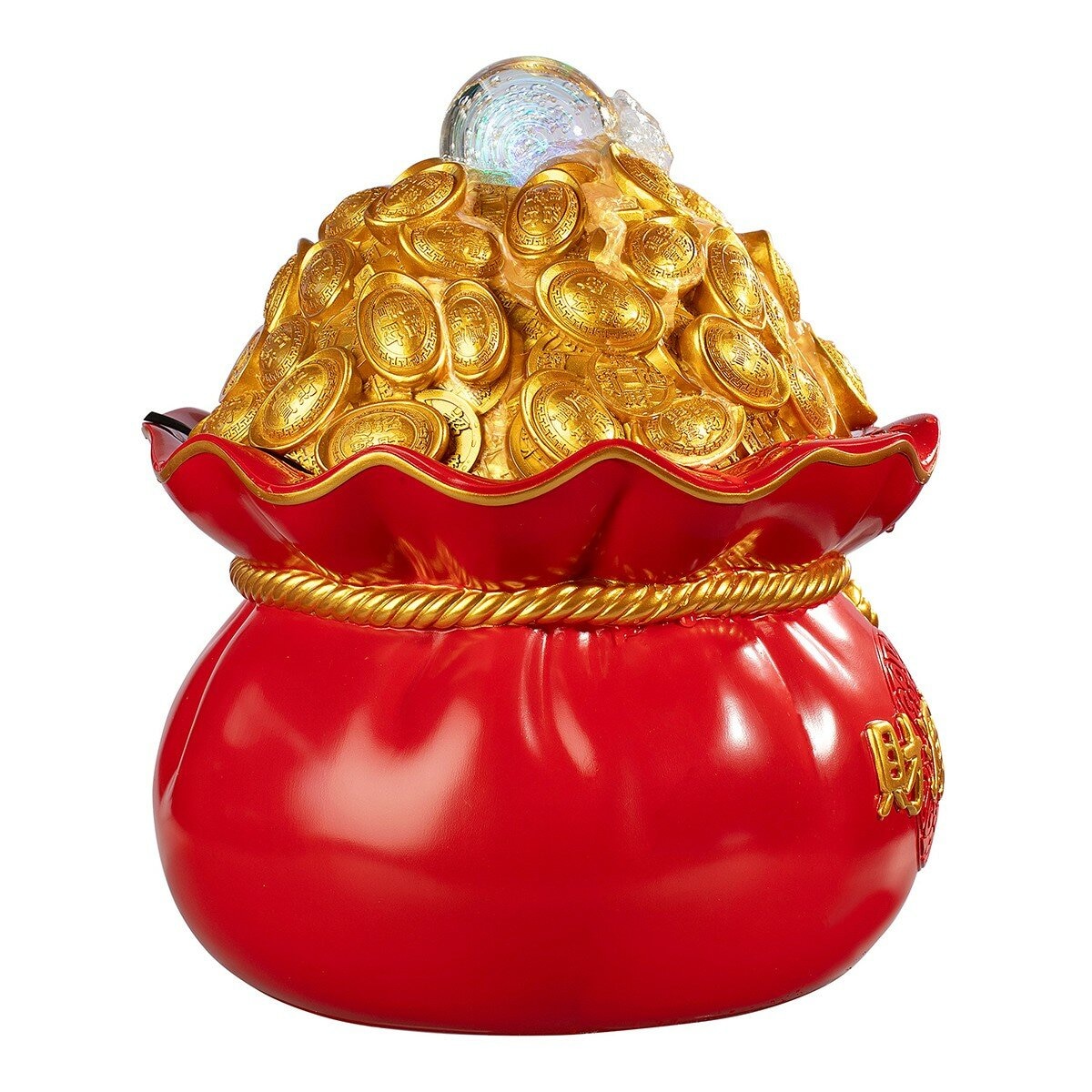 招財進寶錢袋滾珠流水組