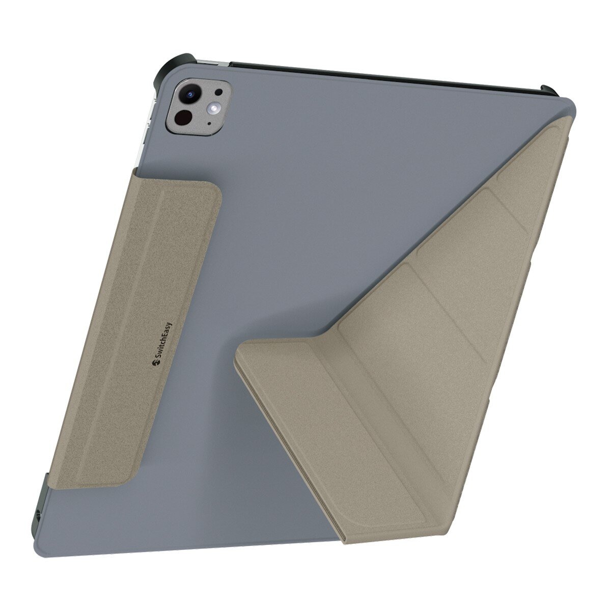 SwitchEasy Origami 全方位多角度支架保護套 iPad Pro 13吋 2024 M4 阿拉斯加藍