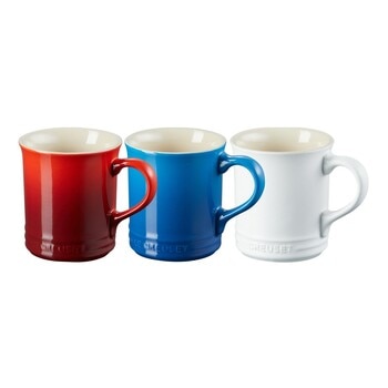 Le Creuset 三色馬克杯 400毫升 六入組 Le Creuset 三色馬克杯 400毫升 六入組