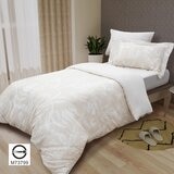 CASA 100%萊賽爾兩用被床包枕套四件組 青禾香檳 單人