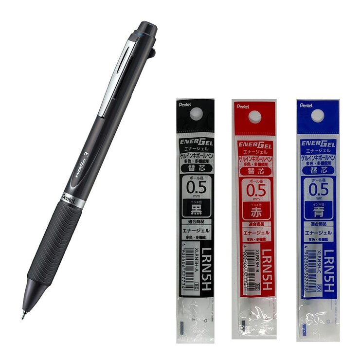 Pentel 極速三色筆 + 10芯 CSXBLC35