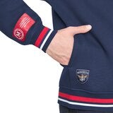 台灣Logo全開拉鍊式夾克外套 深藍 台灣Logo全開拉鍊式夾克外套 深藍
