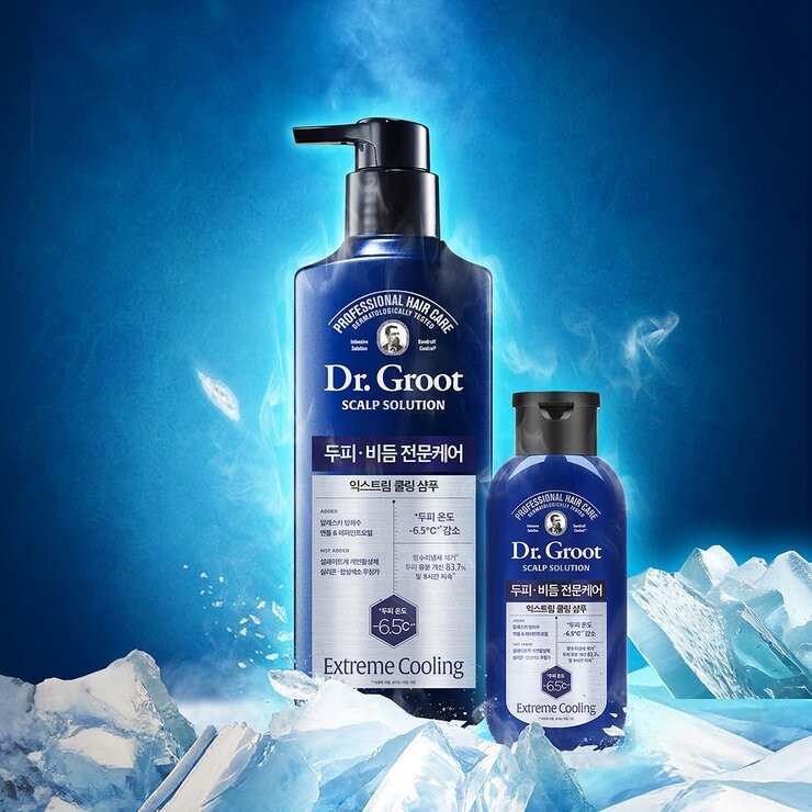 Dr. Groot 勁涼去屑洗髮精 700毫升 X 1入 + 200毫升 X 1入