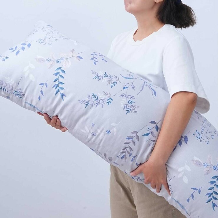 CASA 萊賽爾長抱枕 45公分 X 120公分 X 20公分 墨上花開