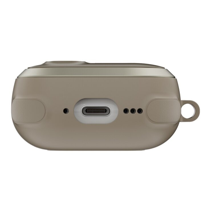 MAGEASY Odyssey 抗衝擊磁扣手繩耳機殼 AirPods 4 金屬沙 MAGEASY Odyssey 抗衝擊磁扣手繩耳機殼 AirPods 4 金屬沙