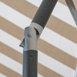 Sunvilla 10呎 戶外遮陽傘 米色條紋