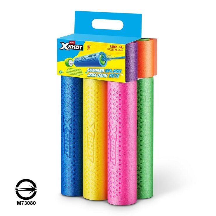 Zuru X-Shot 發泡水槍 6入組 / 6歲以上 Zuru X-Shot 發泡水槍 6入組 / 6歲以上