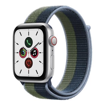 Apple Watch SE GPS + 行動網路 40公釐 鋁金屬錶殼搭配運動型錶環