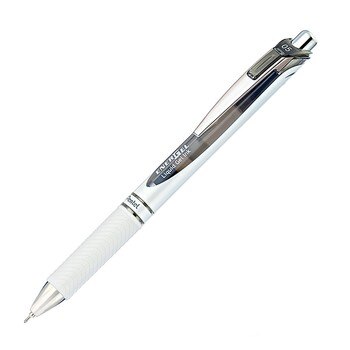 Pentel Energel 白桿極速鋼珠筆 0.5公釐 X 12支 黑 Pentel Energel 白桿極速鋼珠筆 0.5公釐 X 12支 黑