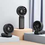 JisuLife 折疊式手持高速風扇 Life7 黑 JisuLife 折疊式手持高速風扇 Life7 黑