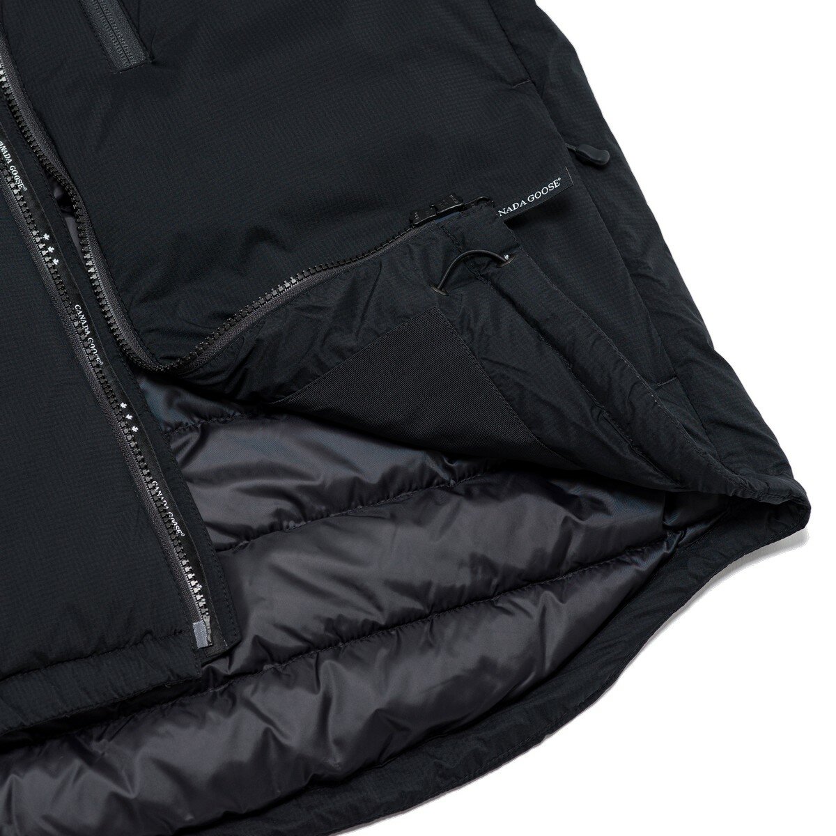 Canada Goose 男長袖連帽外套 黑