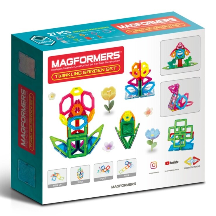 Magformers 磁性建構片 閃亮公園 / 3歲以上