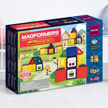 Magformers 磁性建構片- 娃娃屋 Magformers 磁性建構片- 娃娃屋