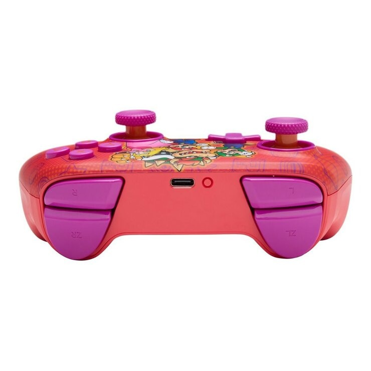 PowerA 任天堂官方授權 Switch 2 無線遊戲手把 馬力歐與朋友