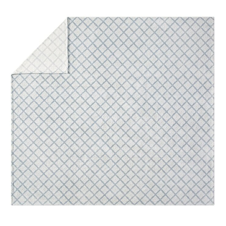 Casual Living 雙人舒適毯 233公分 X 248公分 珠光藍