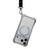 MAGEASY Odyssey Stand M 超軍規防摔磁吸支架手機殼 iPhone 17 Pro Max(迷霧) + 鏡頭保護貼Lenz(午夜) + Vetro 9H 鋼化玻璃保護膜