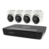 Swann 4K 半球型IP攝影機 X 4 + 8通道NVR套裝 2TB HDD