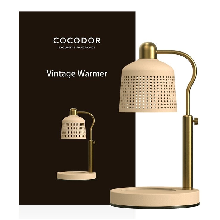 COCODOR 復古融蠟燈+大豆蠟燭 130公克 X 2入組 裸色