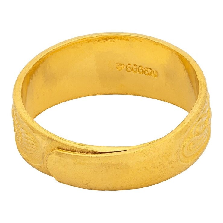 24K黃金戒指 大肚龍鳳 200厘