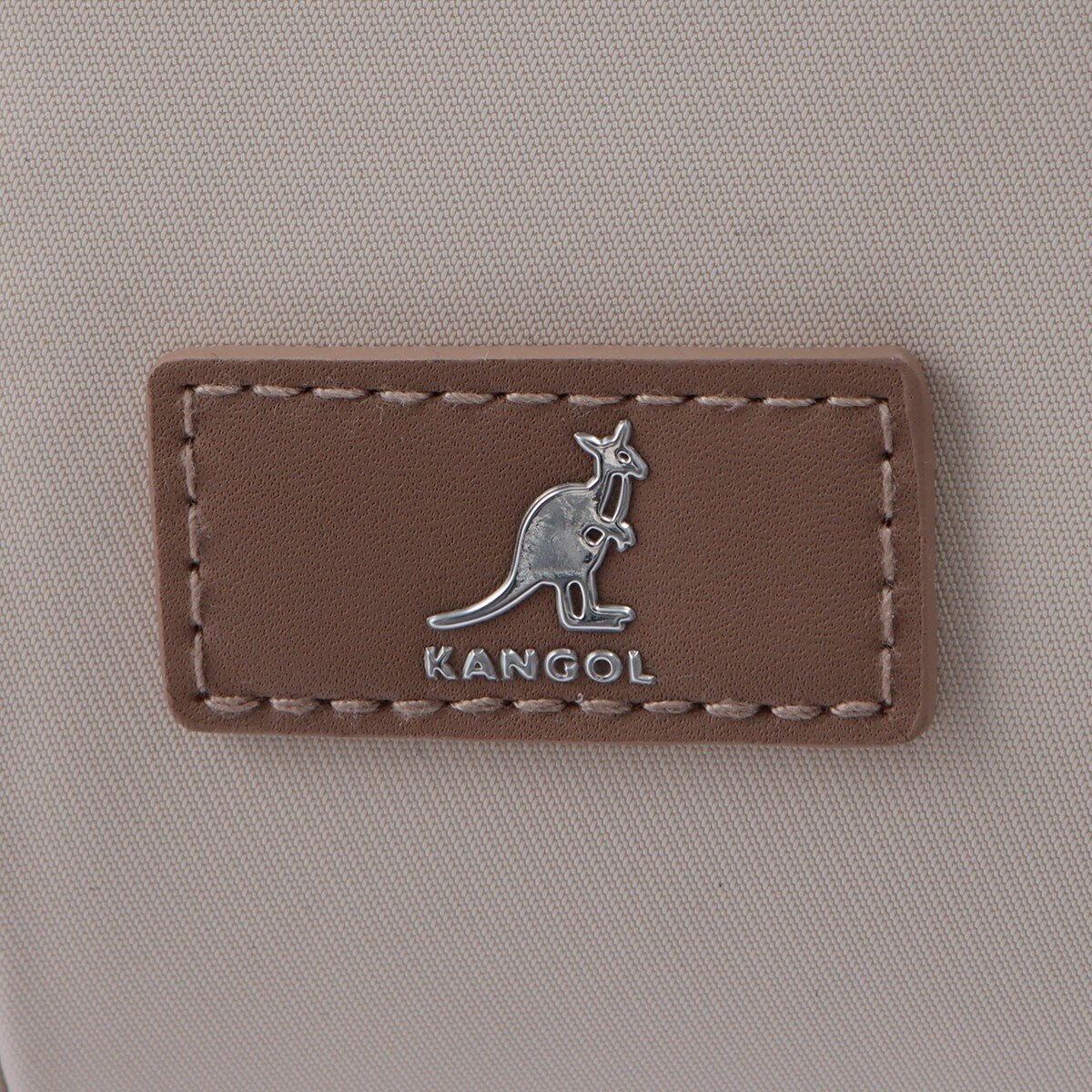 KANGOL 方形手提側背包 白
