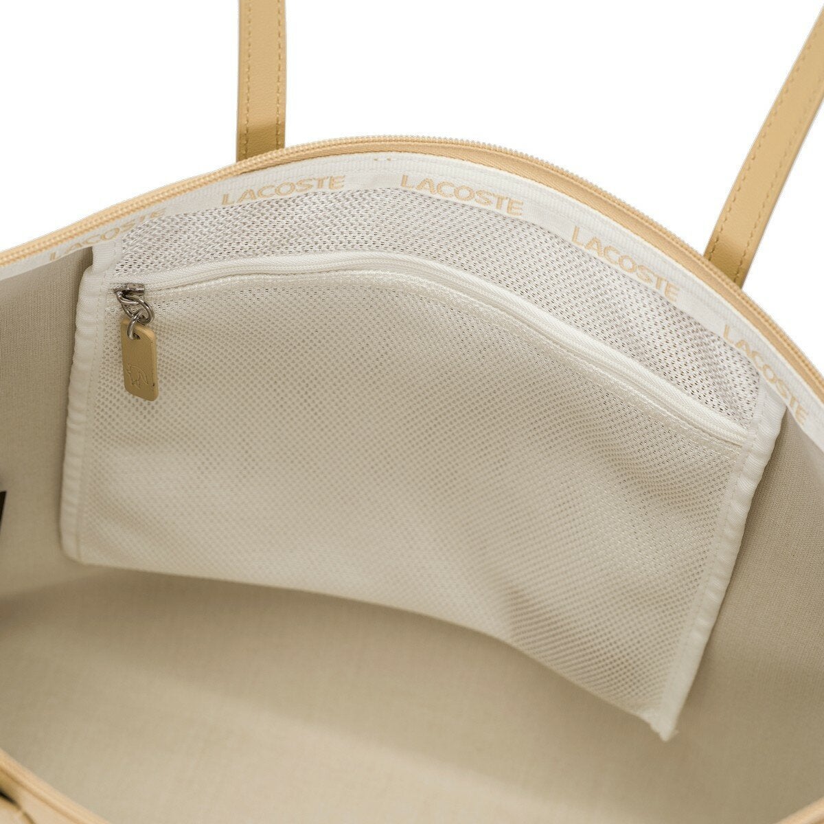 Lacoste 女肩背包 米