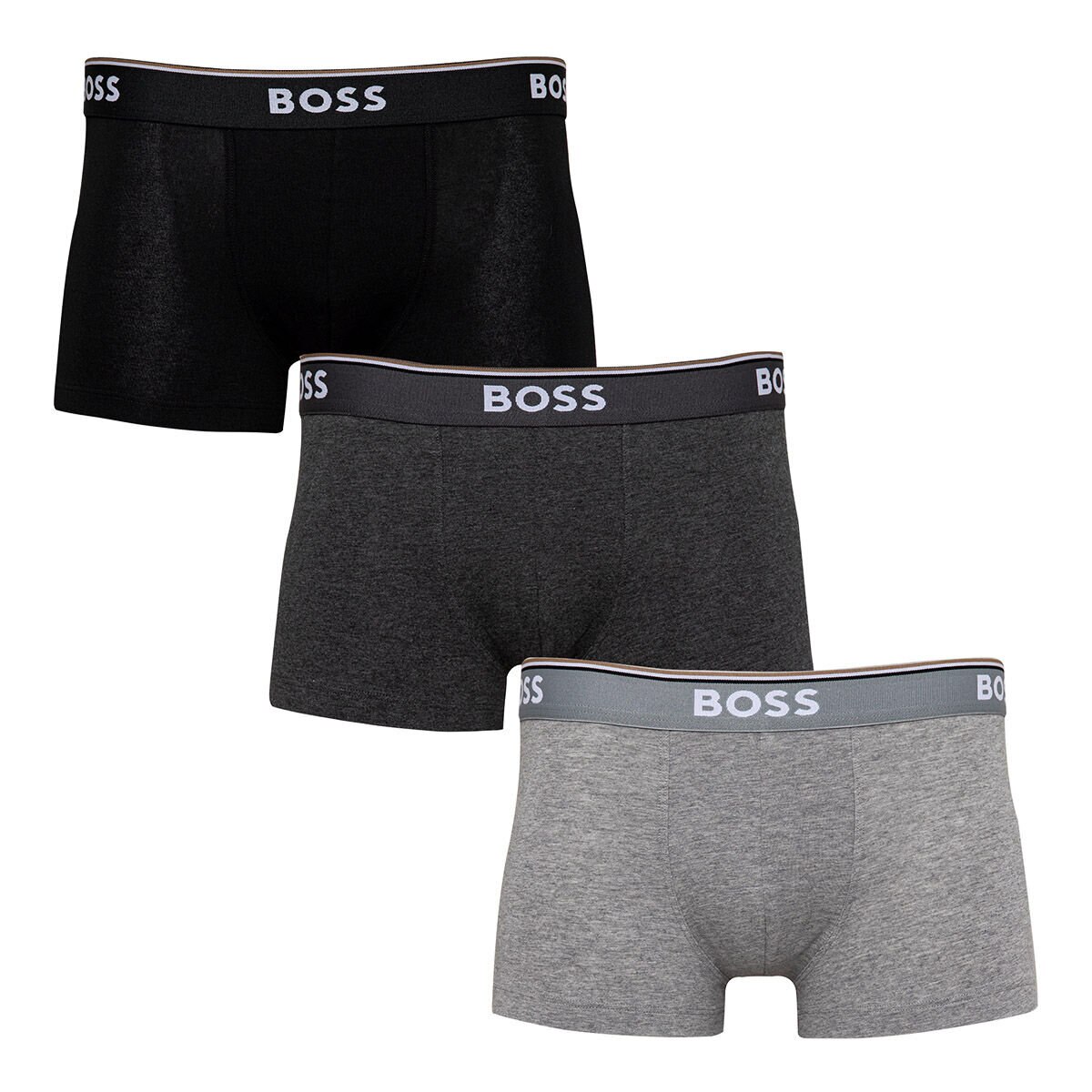 Hugo Boss 男內褲三入組 灰 XL