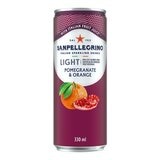 聖沛黎洛 低熱量氣泡水果飲料 柑橘紅石榴口味 330毫升 X 24入