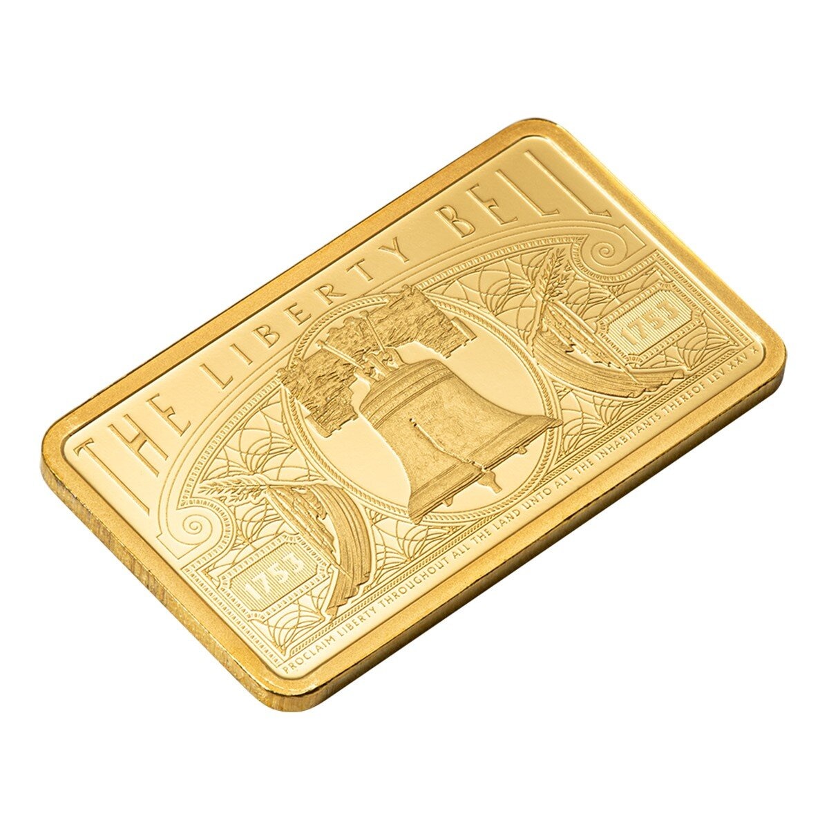 PAMP 自由之鐘黃金條塊 999.9純金 5公克