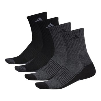 Adidas 男中筒運動襪 4雙組