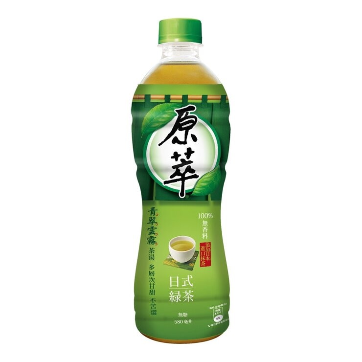 原萃 日式綠茶 580毫升 X 24入