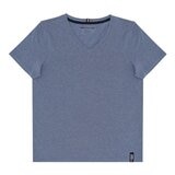 Tommy Hilfiger 女V領短袖上衣 藍 M
