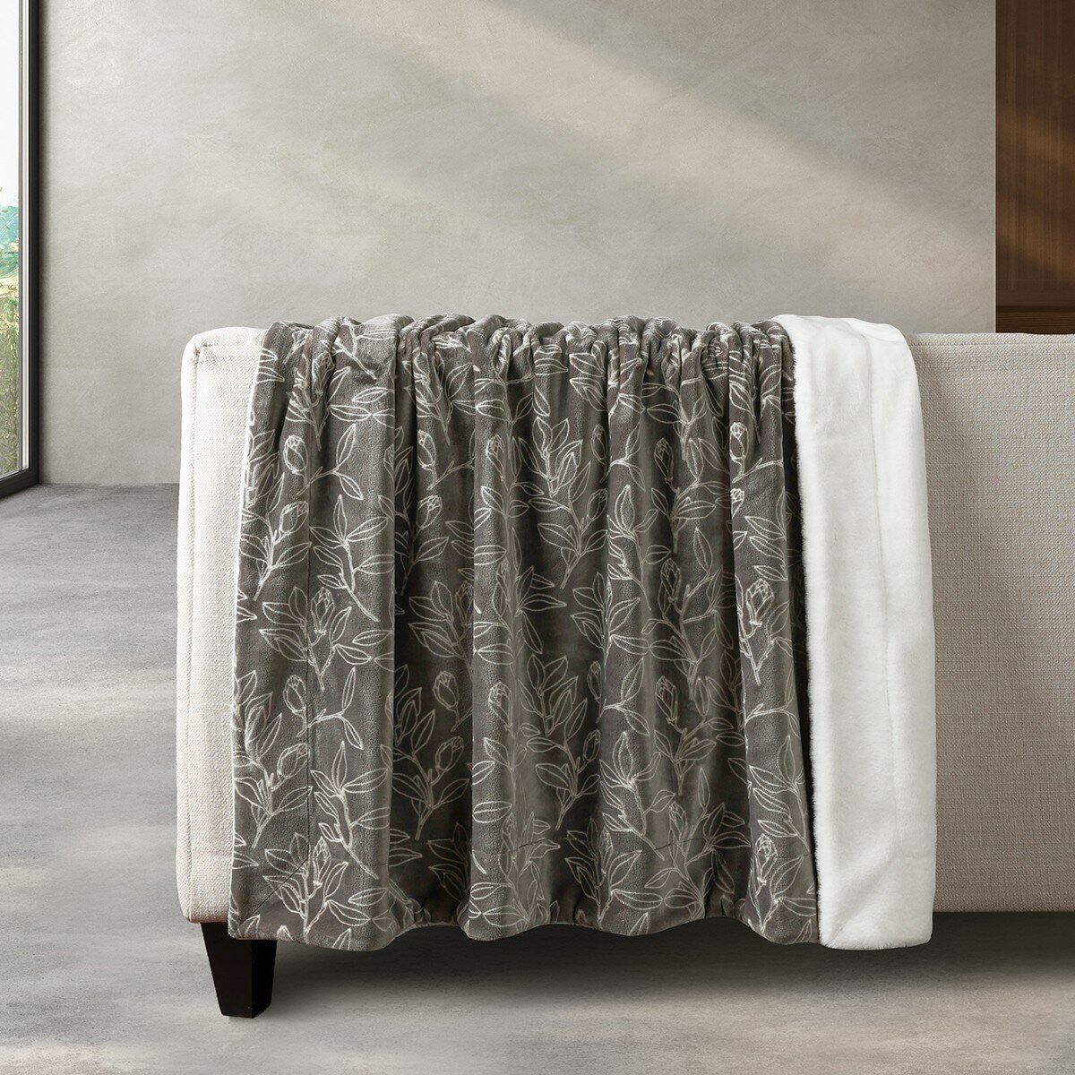 Life Comfort 隨意毯 152公分 X 177公分 灰