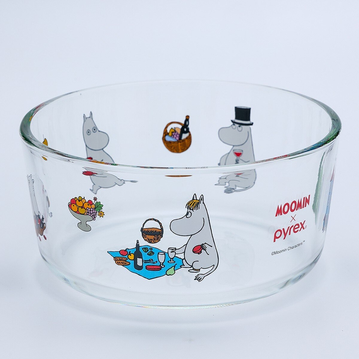 Pyrex X Moomin 玻璃保鮮盒 含蓋8件組 Pyrex X Moomin 玻璃保鮮盒 含蓋8件組