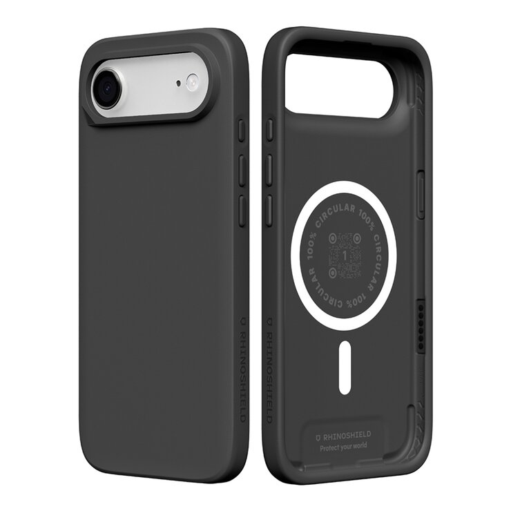 犀牛盾 iPhone 17系列 SolidX (MagSafe兼容) 強化吸震緩衝防摔手機殼 + 9H 抗藍光鋼化玻璃保護貼