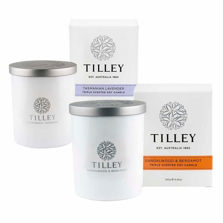 Tilley 皇家特莉 微醺大豆香氛蠟燭2入組