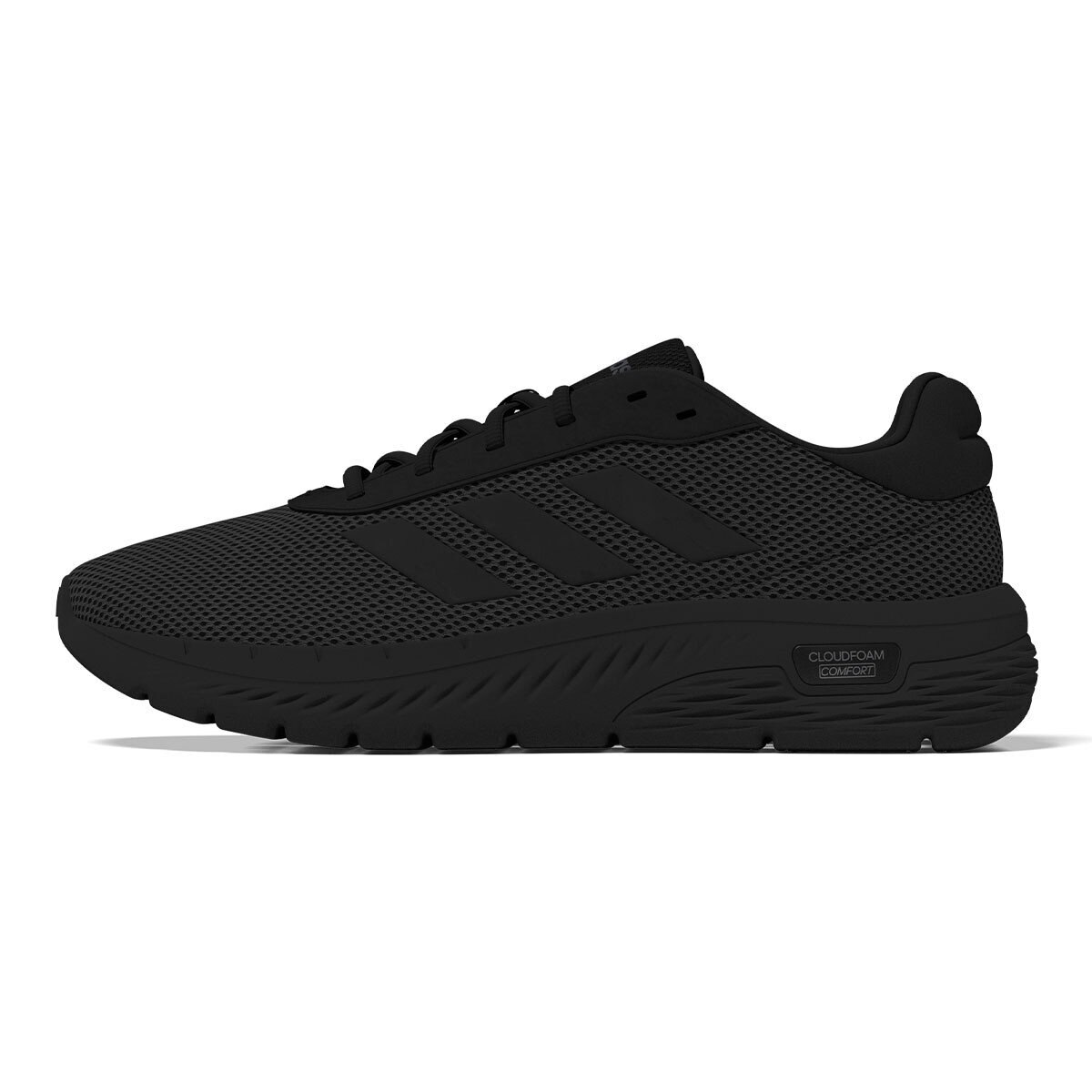 Adidas 男休閒跑鞋 黑