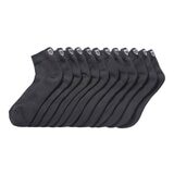K-SWISS 男襪六雙組 黑