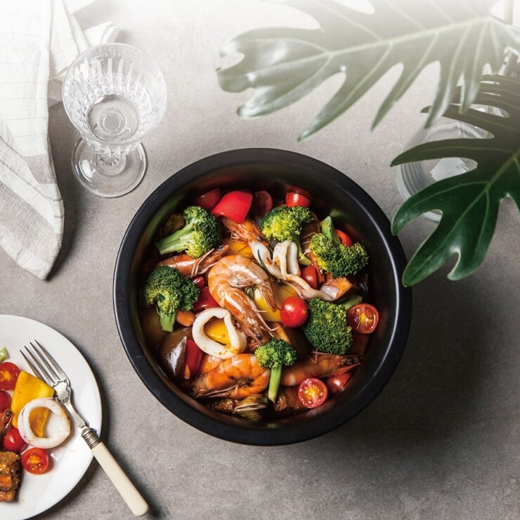 陸寶 健康陶製內鍋含蓋 21公分