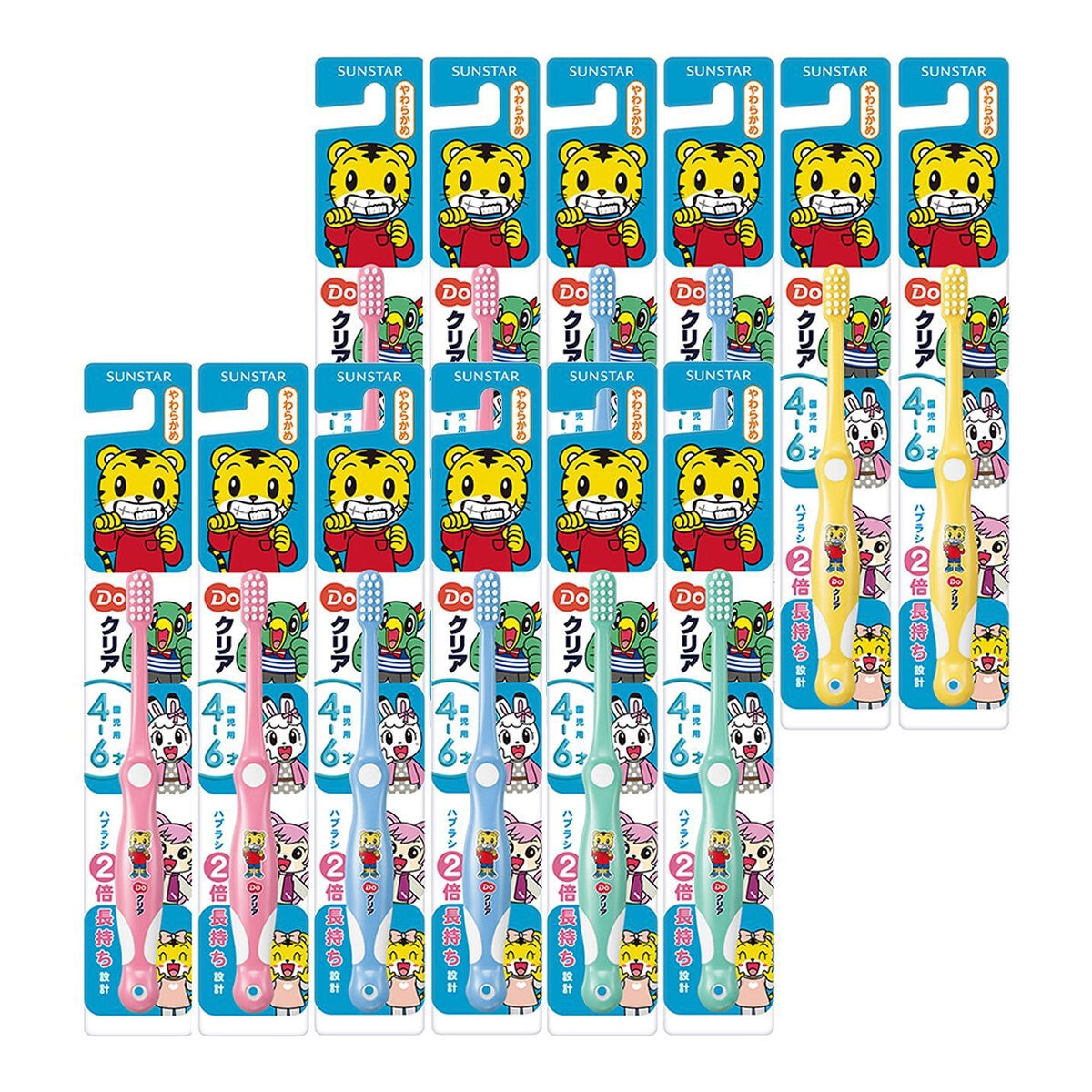 SUNSTAR 三詩達 巧虎幼兒牙刷 X 12入 4-6歲