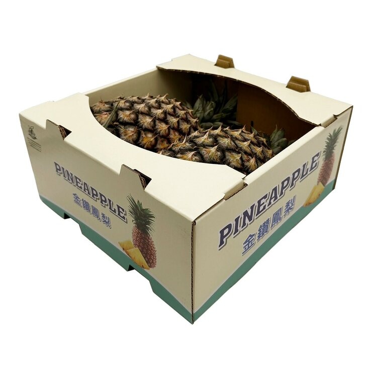 產履金鑽鳳梨 3.6公斤 / 2入