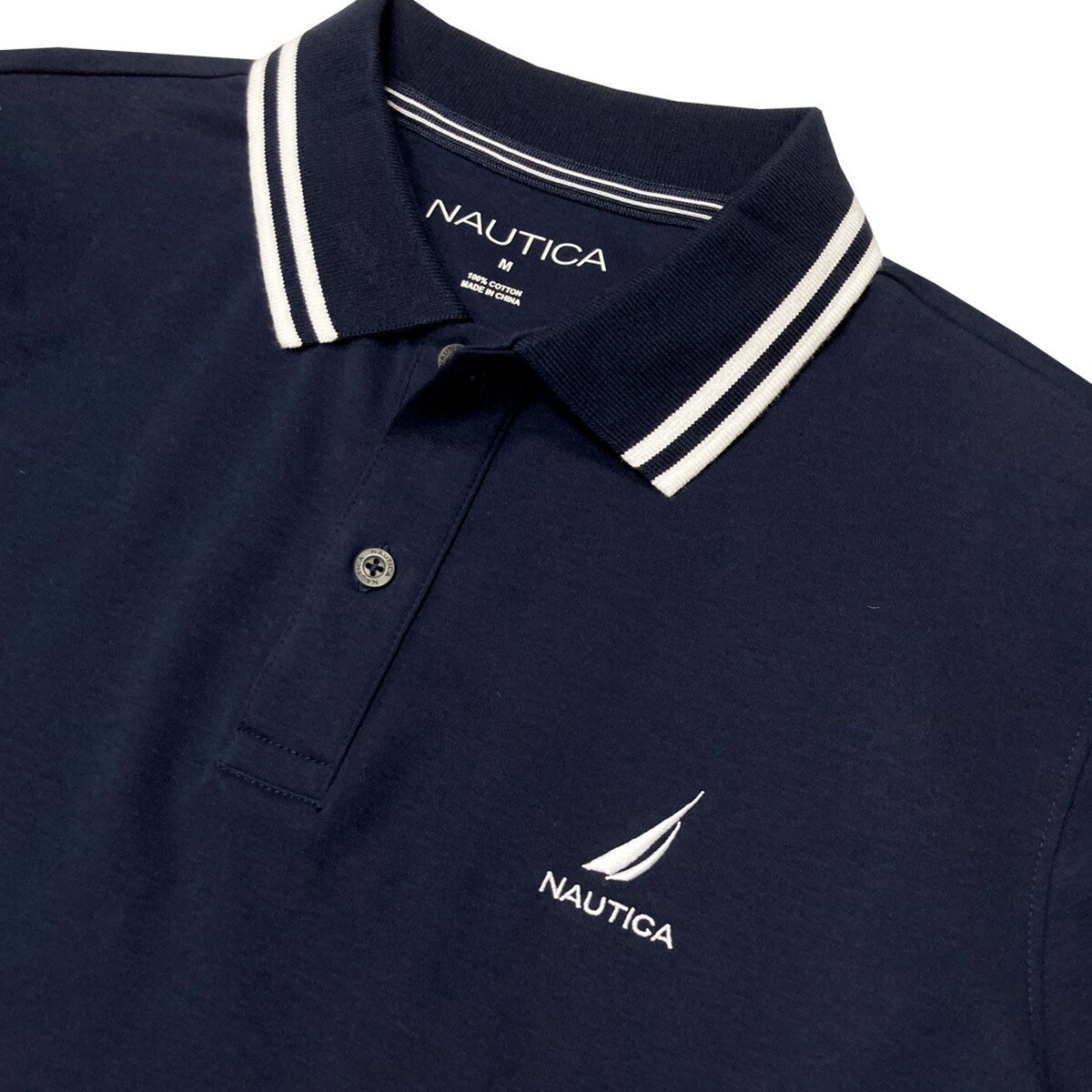 Nautica 男短袖 Polo上衣 海軍藍