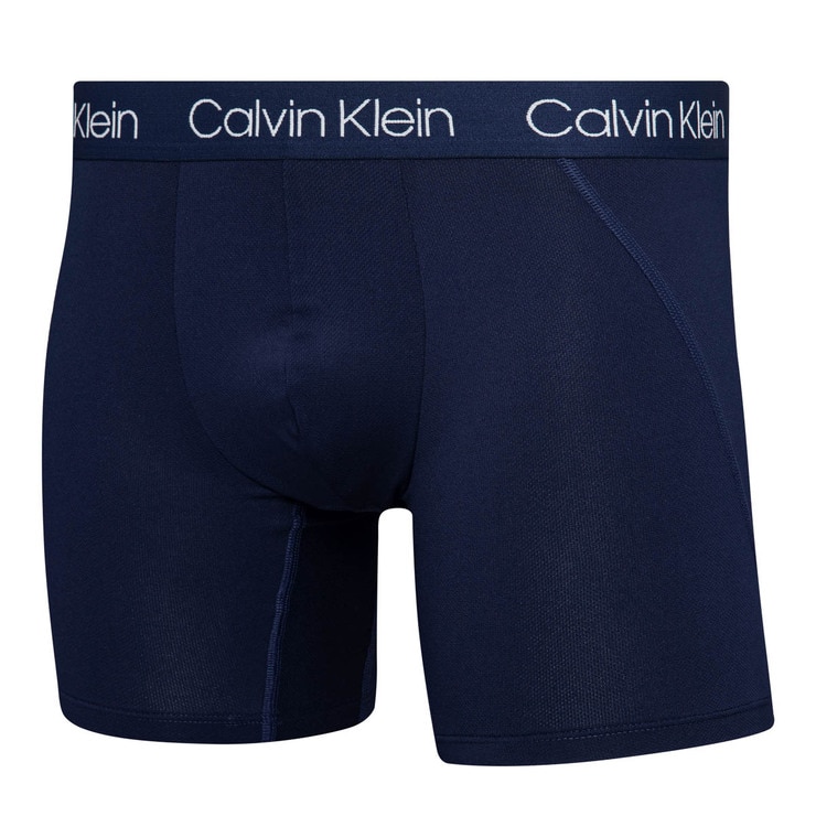 Calvin Klein 男彈性內褲 3入組 藍色組 M