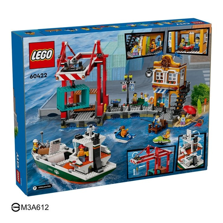 LEGO 城市系列 濱海港口和貨船 60422 / 8歲以上