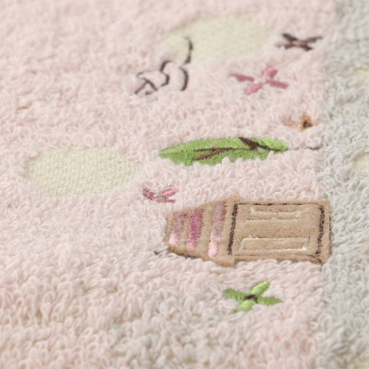 Gemini 田園花語色織毛巾 6入組 34公分 X 76公分