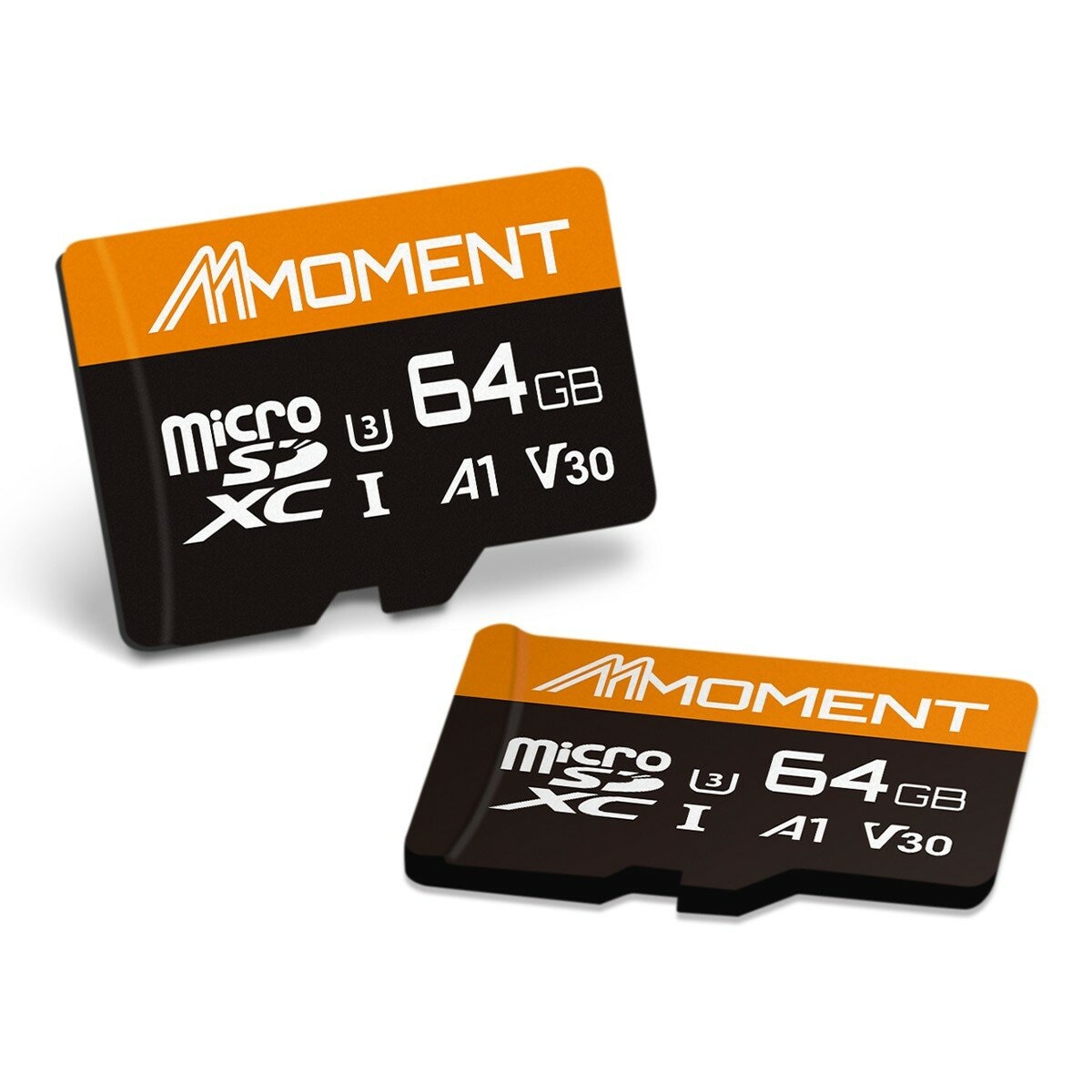MMOMENT 64GB MicroSDXC U3 V30 A1 記憶卡 2入組 MMOMENT 64GB MicroSDXC U3 V30 A1 記憶卡 2入組
