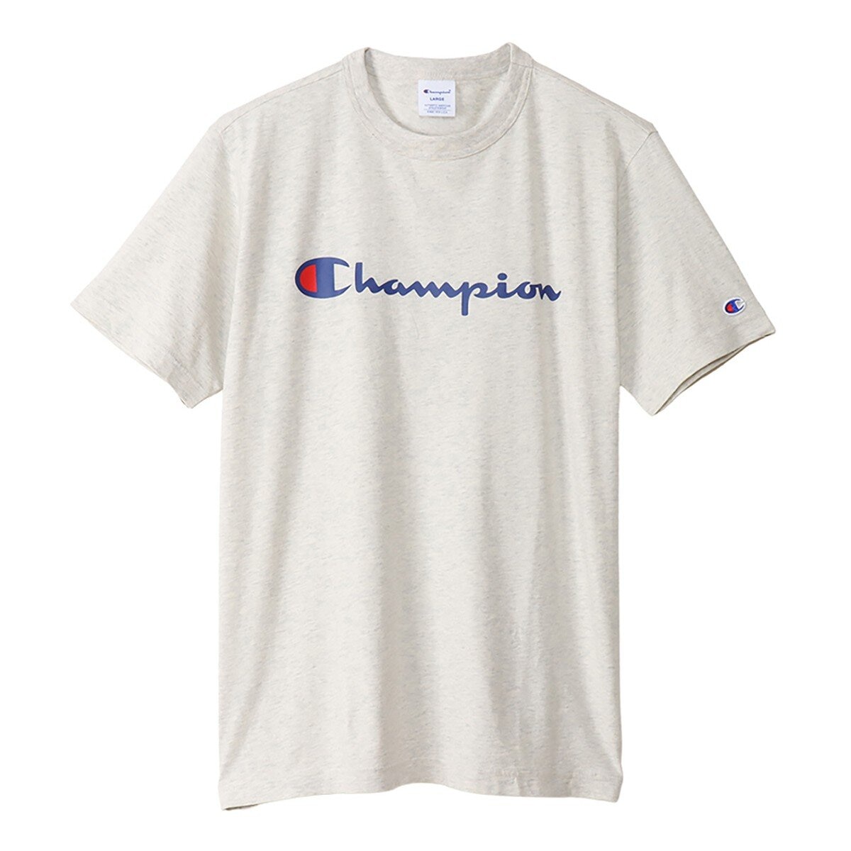 Champion 男短袖上衣 燕麥色