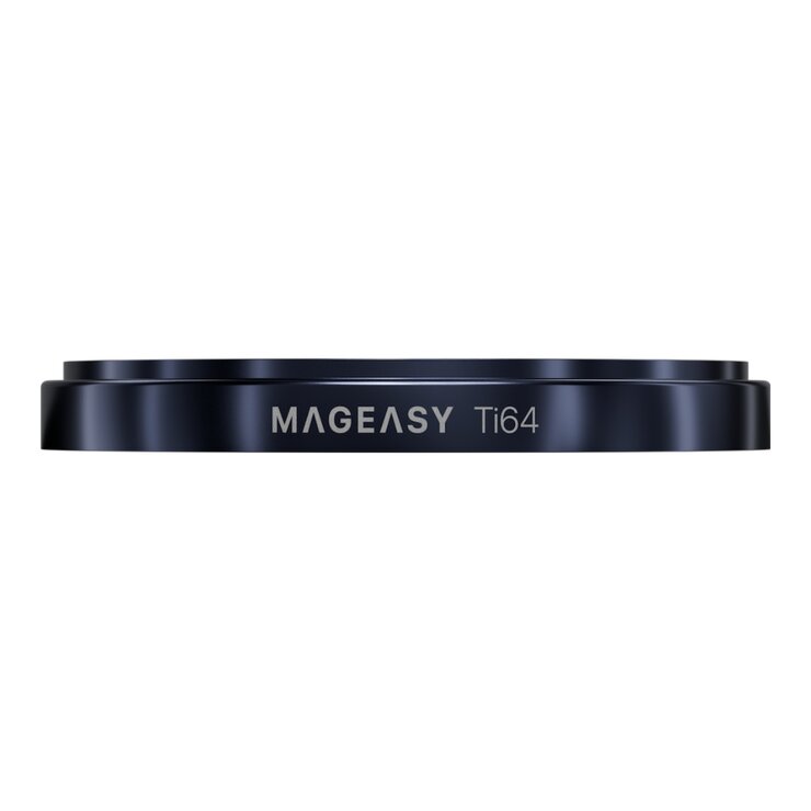 MAGEASY Odyssey Strap M 超軍規防摔掛繩手機殼 iPhone 17 Pro(珊瑚/魅力橘) + 鏡頭保護貼Lenz 鈦合金(午夜鈦) + Vetro 9H 鋼化玻璃保護膜
