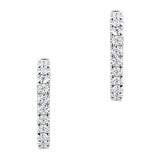 0.40克拉 圓形鑽石耳環 VS2/I